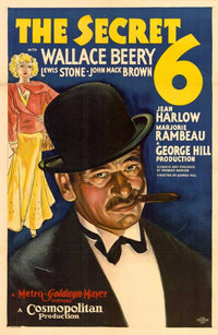 The Secret Six Movie Poster Print showcasing classic cinema art.