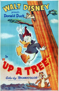 Up a Tree Movie Poster Print featuring whimsical design