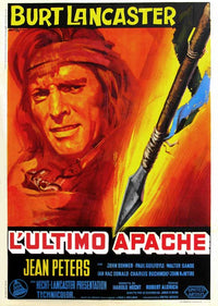 Apache Movie Poster Print - Classic Western Film Art
