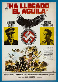 The Eagle Has Landed Movie Poster Print showcasing classic cinema art.
