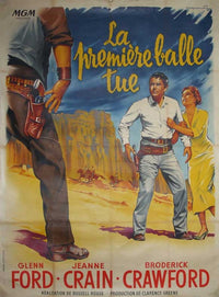 The Fastest Gun Alive movie poster print showcasing classic Western film