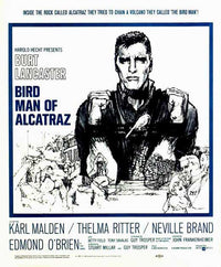 Birdman of Alcatraz Movie Poster Print showcasing iconic film imagery.