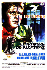 Birdman of Alcatraz Movie Poster Print showcasing classic film imagery.