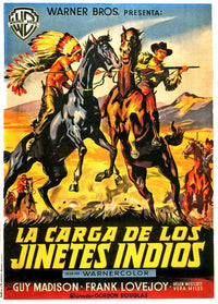 The Charge at Feather River Movie Poster Print featuring classic film imagery.