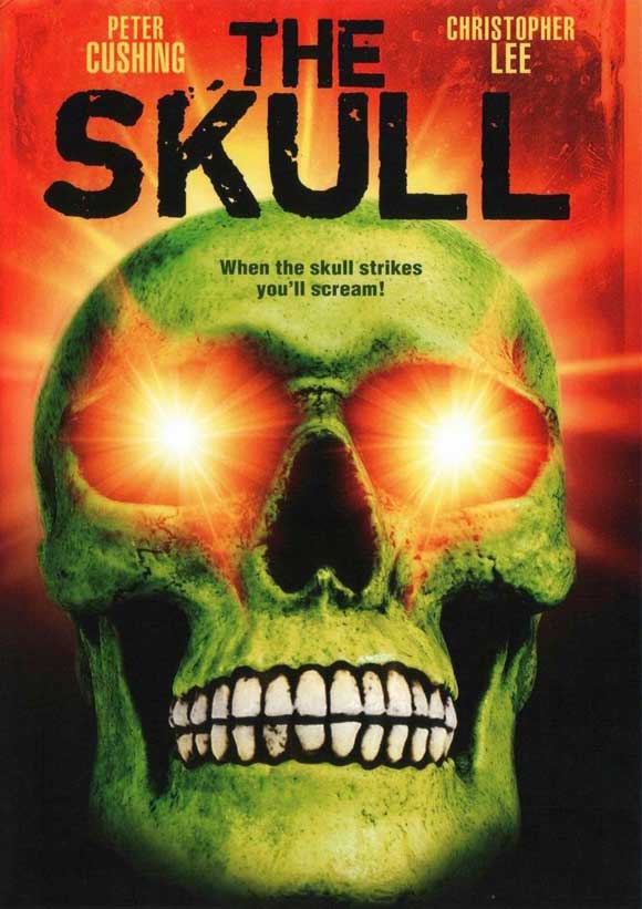 Skull Movie Poster Print featuring bold and captivating design.