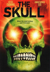 Skull Movie Poster Print featuring bold and captivating design.