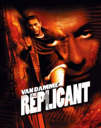 Replicant Movie Poster featuring vibrant colors and dramatic visuals.
