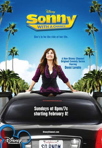 Sonny with a Chance Movie Poster Print featuring vibrant colors and iconic visuals.