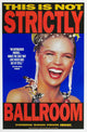 Strictly Ballroom Movie Poster Print featuring vibrant dance imagery.