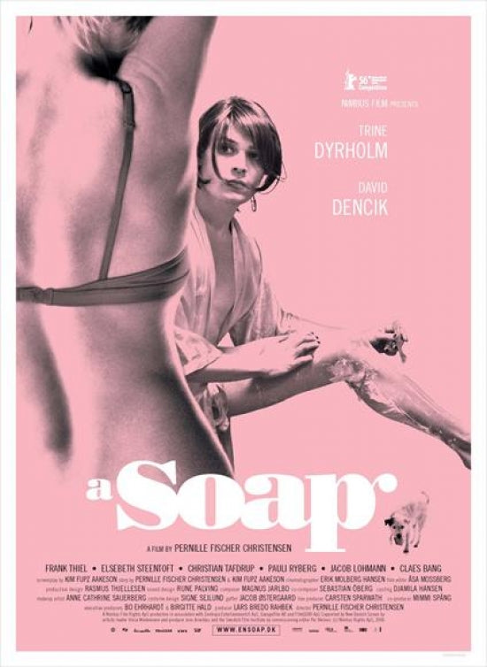 A Soap Movie Poster Print showcasing vibrant colors and design.