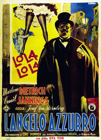 The Blue Angel Movie Poster Print capturing classic cinema art
