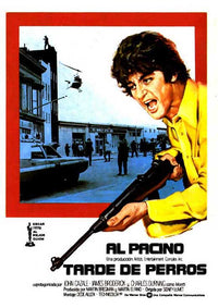 Dog Day Afternoon Movie Poster Print featuring iconic film imagery.