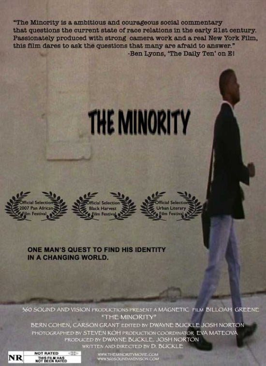 The Minority Movie Poster print showcasing cinematic artwork.