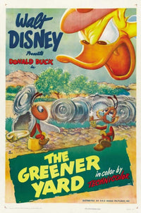 The Greener Yard Movie Poster Print featuring vibrant colors and cinematic design.
