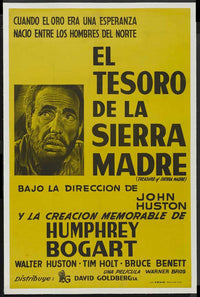 Treasure of the Sierra Madre Movie Poster Print featuring iconic film art.