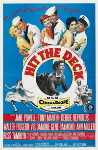 Hit the Deck Movie Poster featuring vibrant colors and classic film theme.