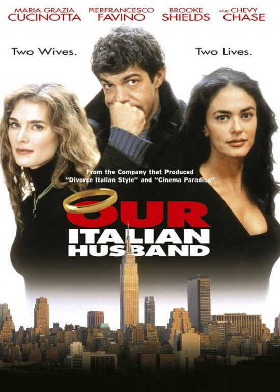Our Italian Husband Movie Poster Print featuring vibrant colors and quality design.