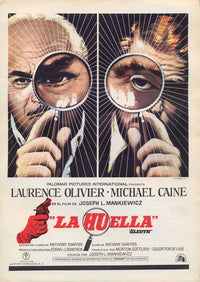 Sleuth Movie Poster Print showcasing classic film artwork.