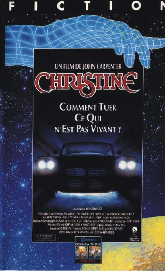 Christine Movie Poster Print featuring the iconic Plymouth Fury.