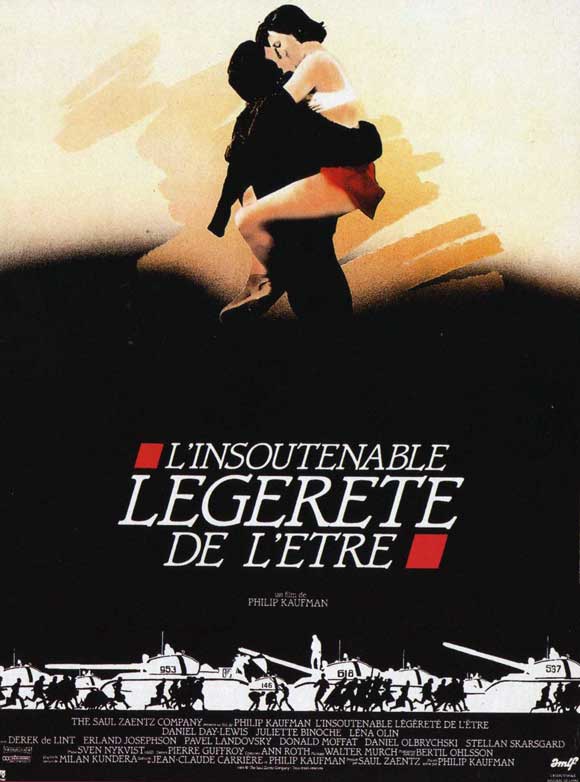 The Unbearable Lightness of Being Movie Poster Print