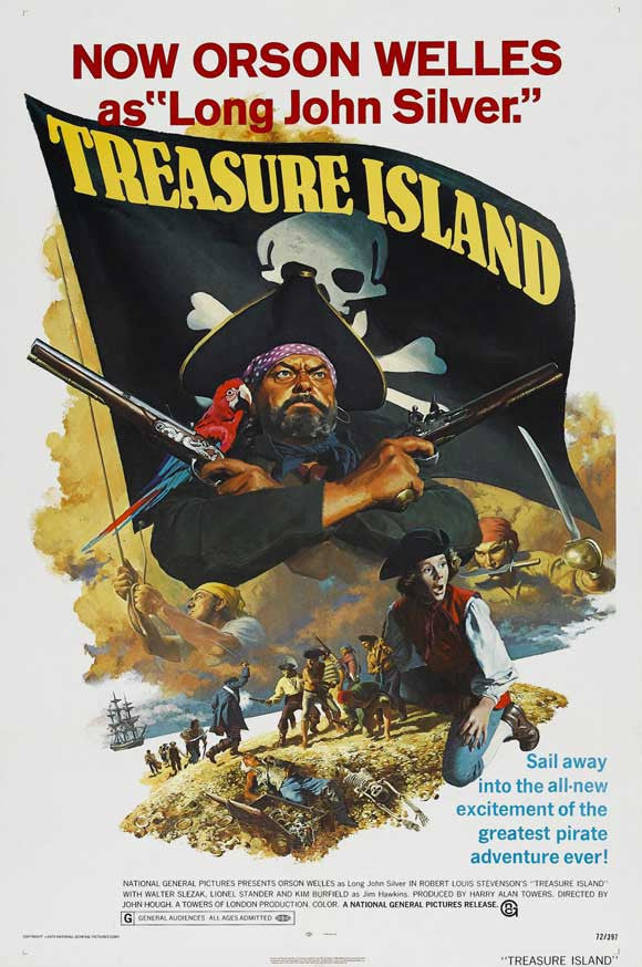 Treasure Island Movie Poster Print (11x17) | Posterazzi