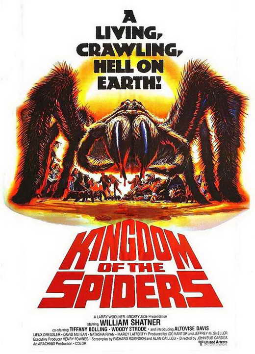 Kingdom of the Spiders Movie Poster Print in vibrant colors