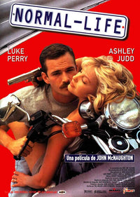 Normal Life Movie Poster Print featuring vibrant colors and durable design.