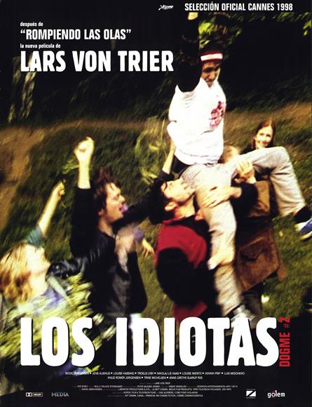 The Idiots Movie Poster Print featuring vibrant imagery and bold design.