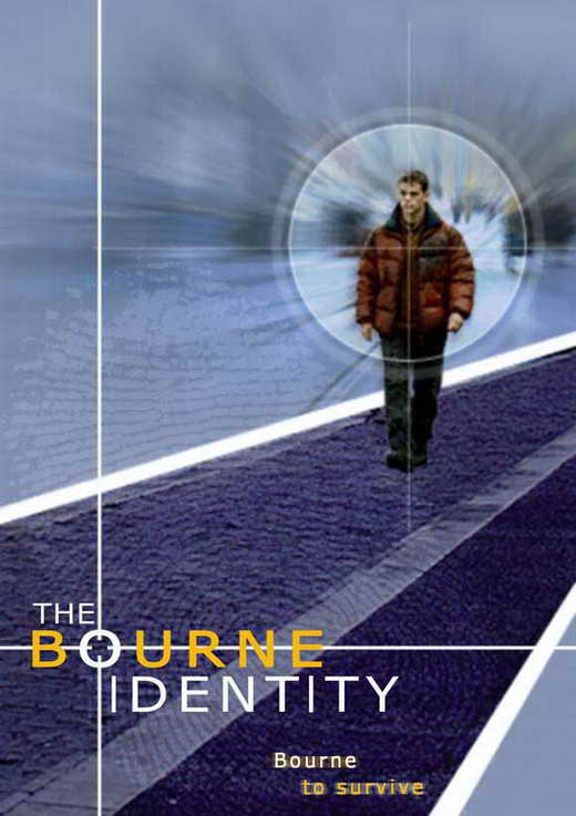 The Bourne Identity Movie Poster Print 11x17