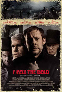 I Sell the Dead Movie Poster Print showcasing dark humor and horror.