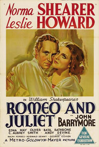 Romeo and Juliet Movie Poster Print - Classic Film Art