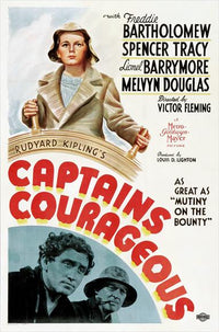 Captains Courageous Movie Poster Print on premium paper
