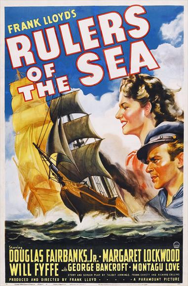 Rulers of the Sea Movie Poster Print showcasing maritime adventure.