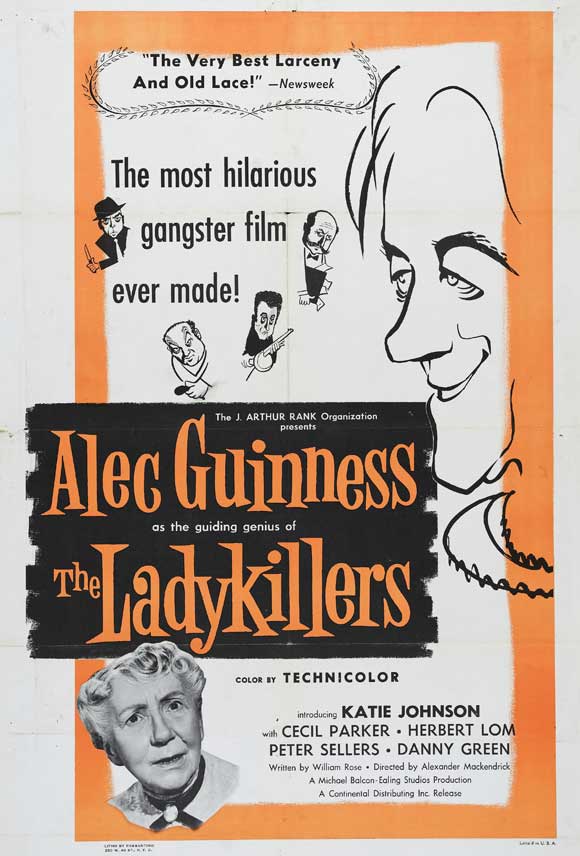 The Ladykillers Movie Poster Print showcasing classic film art.