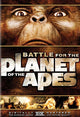 Battle for the Planet of the Apes Movie Poster Print showcasing intense ape battle scene.