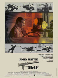 McQ Movie Poster Print showcasing vibrant colors and design.