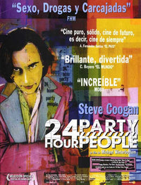 24 Hour Party People movie poster print capturing the vibrant essence of the film.