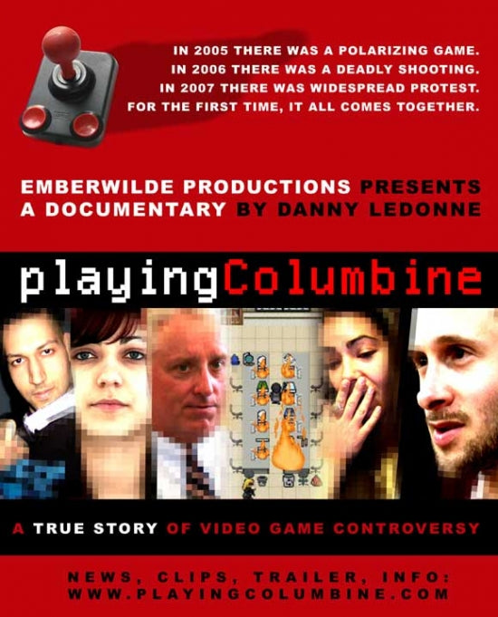 Playing Columbine Movie Poster Print showcasing film themes and emotions.