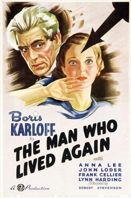 The Man Who Changed His Mind Movie Poster Print showcasing classic film art.