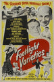 Footlight Varieties Movie Poster Print showcasing classic film art.