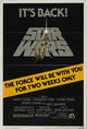 Star Wars Movie Poster Print featuring iconic characters and scenes.