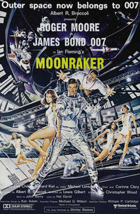 Moonraker Movie Poster Print (27x40) - Classic Film Art