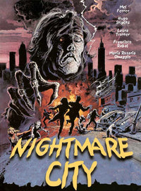Invasion by the Atomic Zombies Movie Poster Print showcasing horror and sci-fi elements.