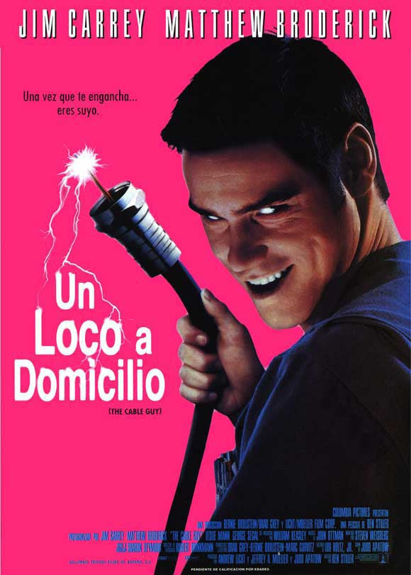 The Cable Guy Movie Poster Print (11x17) | Posterazzi
