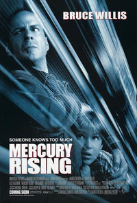 Mercury Rising Movie Poster Print showcasing suspenseful cinema art.