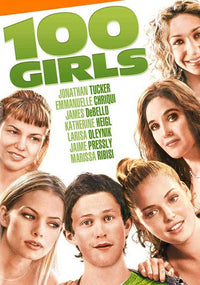 100 Girls Movie Poster Print featuring vibrant colors and design.