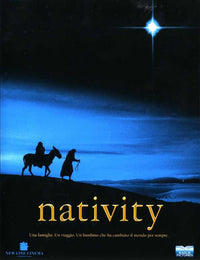 The Nativity Story Movie Poster Print featuring a beautiful depiction of the Nativity scene.