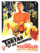 Tarzan and the Amazons Movie Poster Print showcasing adventure and classic cinema.