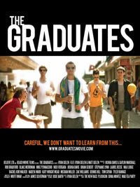The Graduates Movie Poster Print showcasing classic film art.