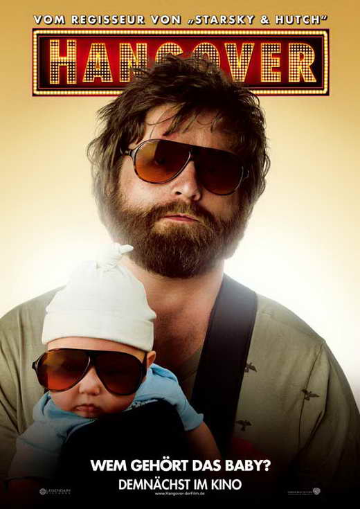 The Hangover Movie Poster Print showcasing humorous moments from the film.